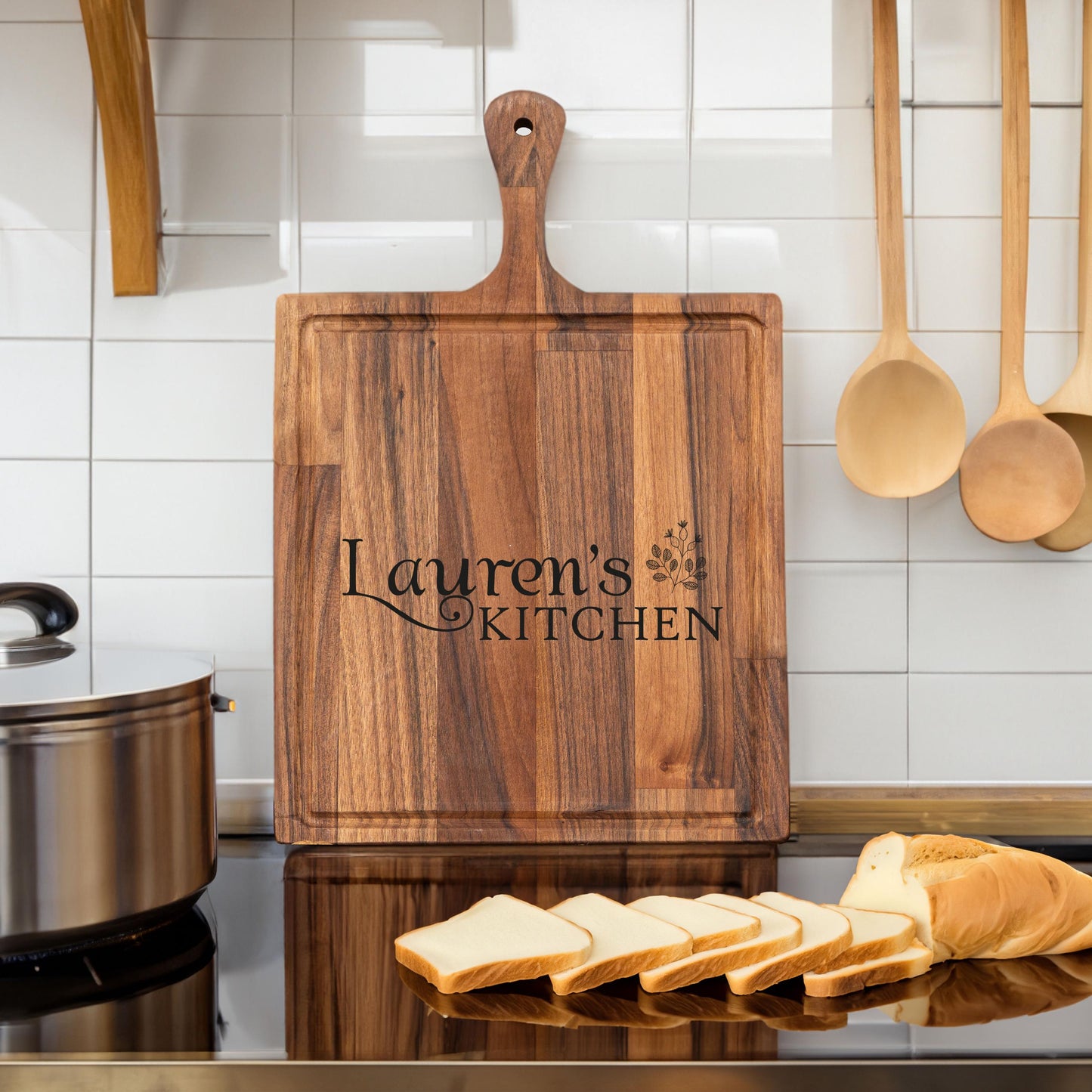 Custom Cutting Board, Grandma Cutting Board, Personalized Cutting Board, Engraved Cutting Board, Mom Gifts, Gift for Mom, Gift for Grandma