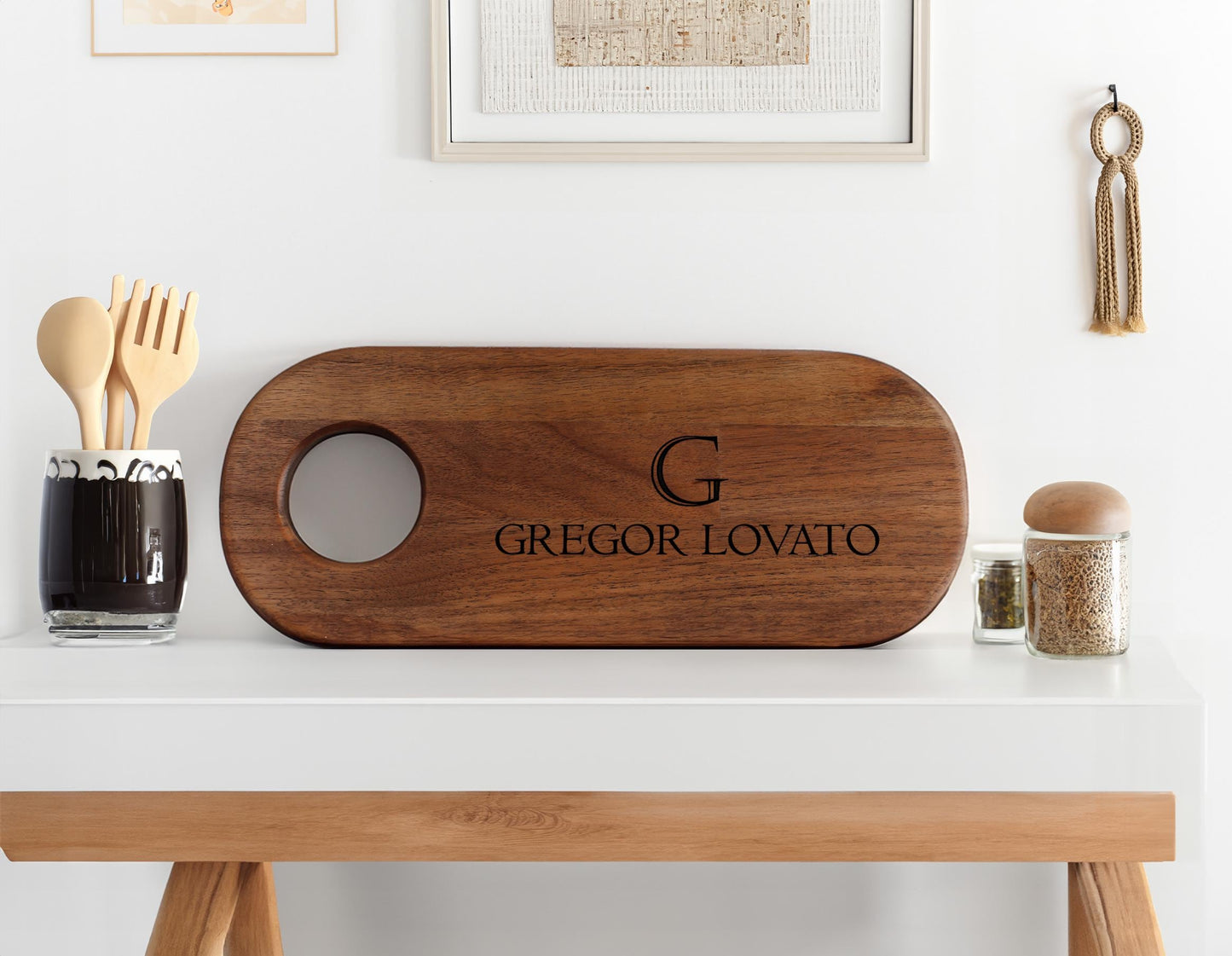 Personalized Name Cutting Board, Custom Cutting Board, Engraved Cutting Board, Personalized Gifts, Charcuterie Boards, Custom Gifts