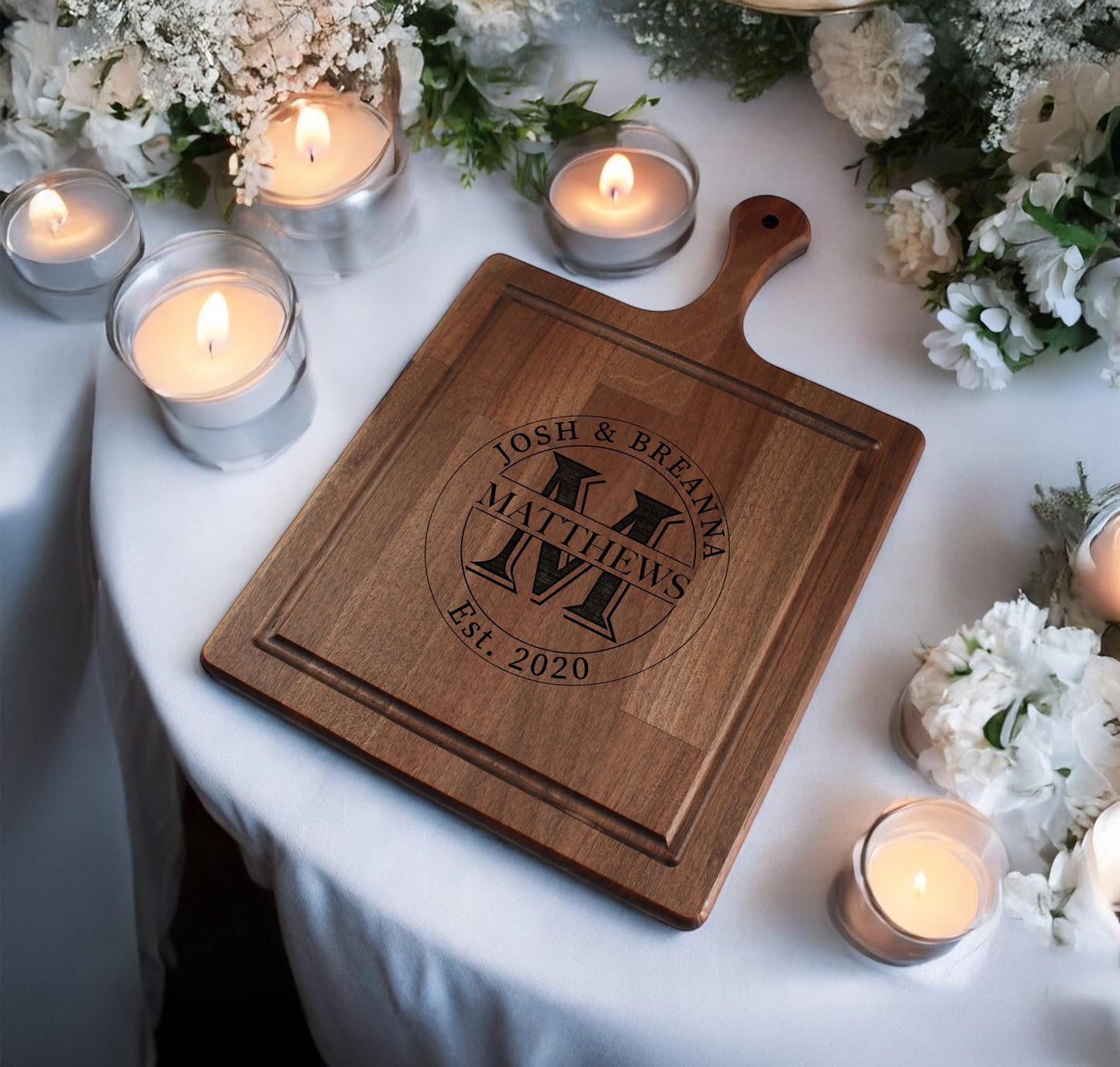Cutting Board, Personalized Charcuterie Board, Wedding Gift, Custom Cutting Board, Housewarming Gift, Engraved Wood Board,Bridal Shower Gift