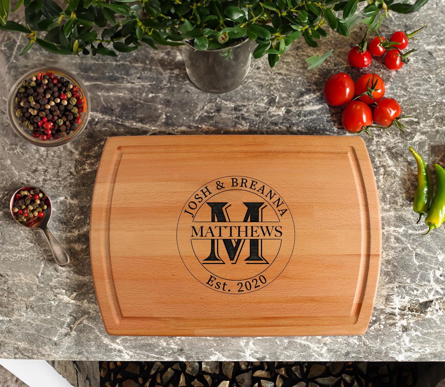 Cutting Board, Personalized Charcuterie Board, Wedding Gift, Custom Cutting Board, Housewarming Gift, Engraved Wood Board,Bridal Shower Gift