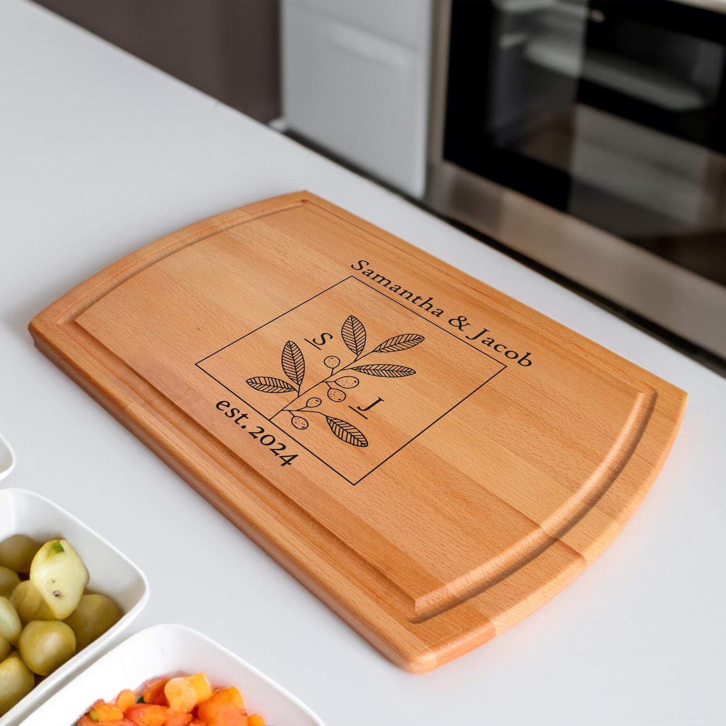 Wedding Gift, Couple Cutting Board, Custom Cutting Board, Engagement Gift, Gift for Couple, Custom Wedding Gift, Engraved Wood Board