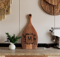Custom Letter Cutting Board, Monogram Cutting Board, Personalized Cutting Board, Charcuterie Boards,Engraved Cutting Board,Housewarming Gift