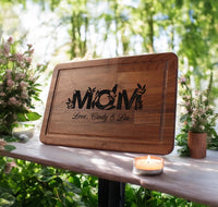 Mother's Day Gift | Personalized Cutting Board | Gift For Mom | Walnut Charcuterie Board | Kitchen Gift | Custom Cheese Board