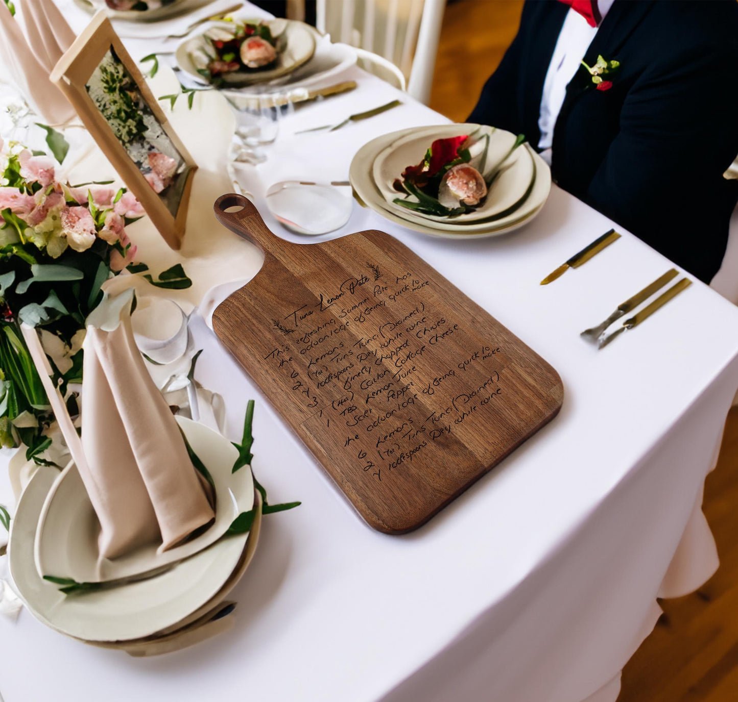 Mothers Day Gift, Custom Cutting Board, Handwritten Recipe Cutting Board, Engraved Wood Board, Charcuterie Boards, Nana Gift, Gift for Mom