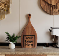 Engraved Logo Cutting Board, Custom Logo Cutting Board, Personalized Logo Board, Charcuterie Boards, Housewarming Gift, Restaurant Branding