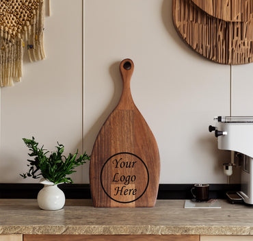 Engraved Cutting Board, Custom Logo Board, Personalized Gifts, Charcuterie Board, Client Gift, Corporate Gift, Restaurant Branding