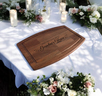 Personalized Cutting Board - Perfect Mother’s Day Gift, Custom Kitchen Gift for Mom or Grandma, Walnut or Maple Charcuterie Board