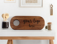 Custom Cutting Board, Logo Cutting Board, Personalized Gifts, Charcuterie Board, Gift for Customer, Housewarming Gift, Custom Logo Board