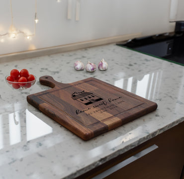 Home Sweet Home, House Warming Gift, New Home Gift, First Home Gift, Address Cutting Board, Personalized Cutting Board, Custom Cutting Board