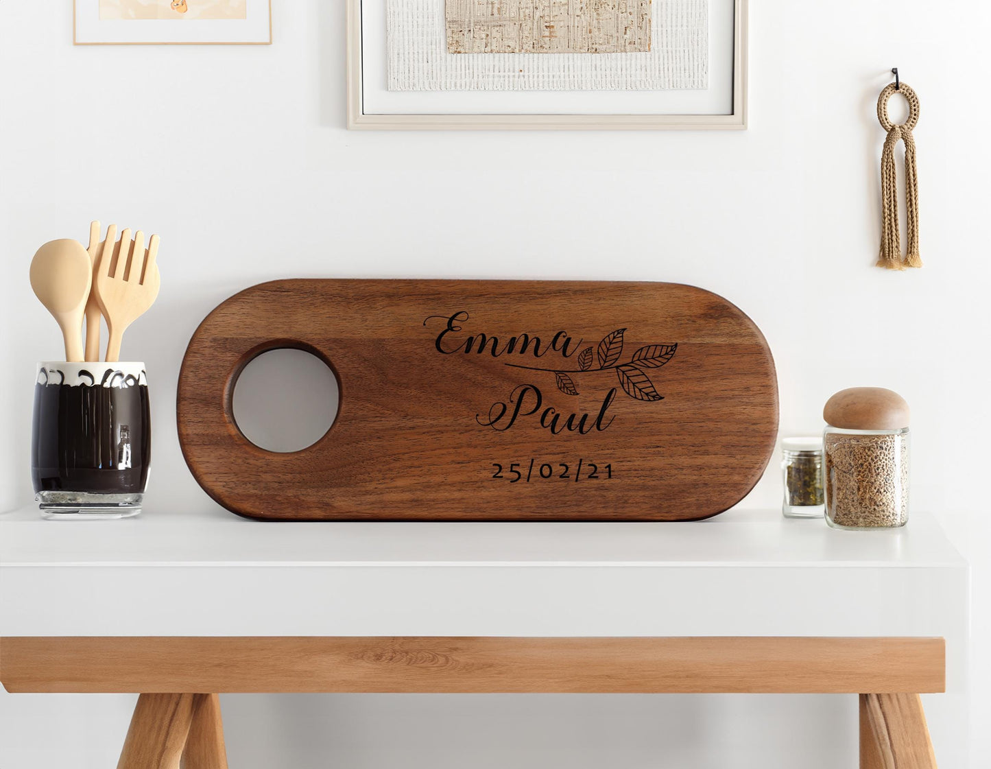 Personalized Cutting Board Wedding Gift, Engagement Gift for Couple, Couple Cutting Board, Personalized Gifts, Bridal Shower Gift