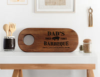 Fathers Day Gift, Custom BBQ Board, BBQ Cutting Board, Grilling Gifts, Grilling Tools, Grill Accessories, Meat Cutting Board, Steak Board