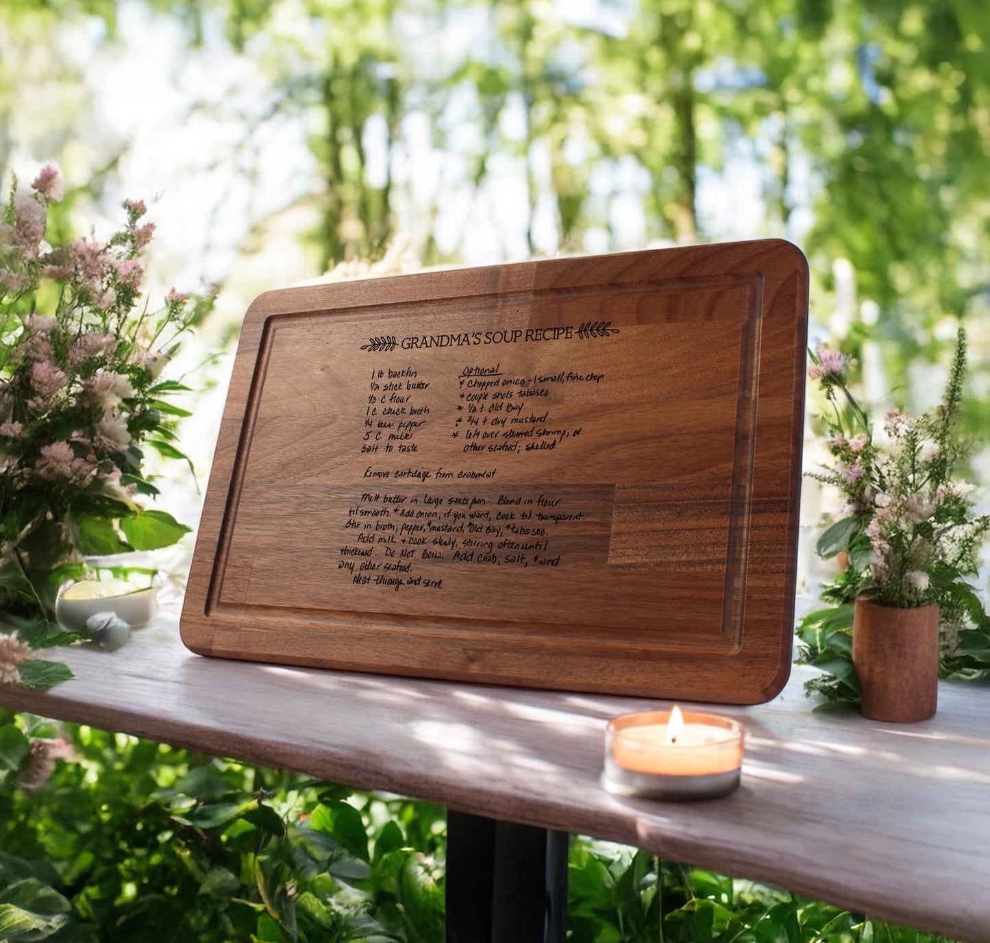 Mothers Day Gift, Custom Handwritten Recipe Cutting Board, Personalized Cutting Board, Charcuterie Boards, Mom Gift, Nana Gift, Mom Cutting