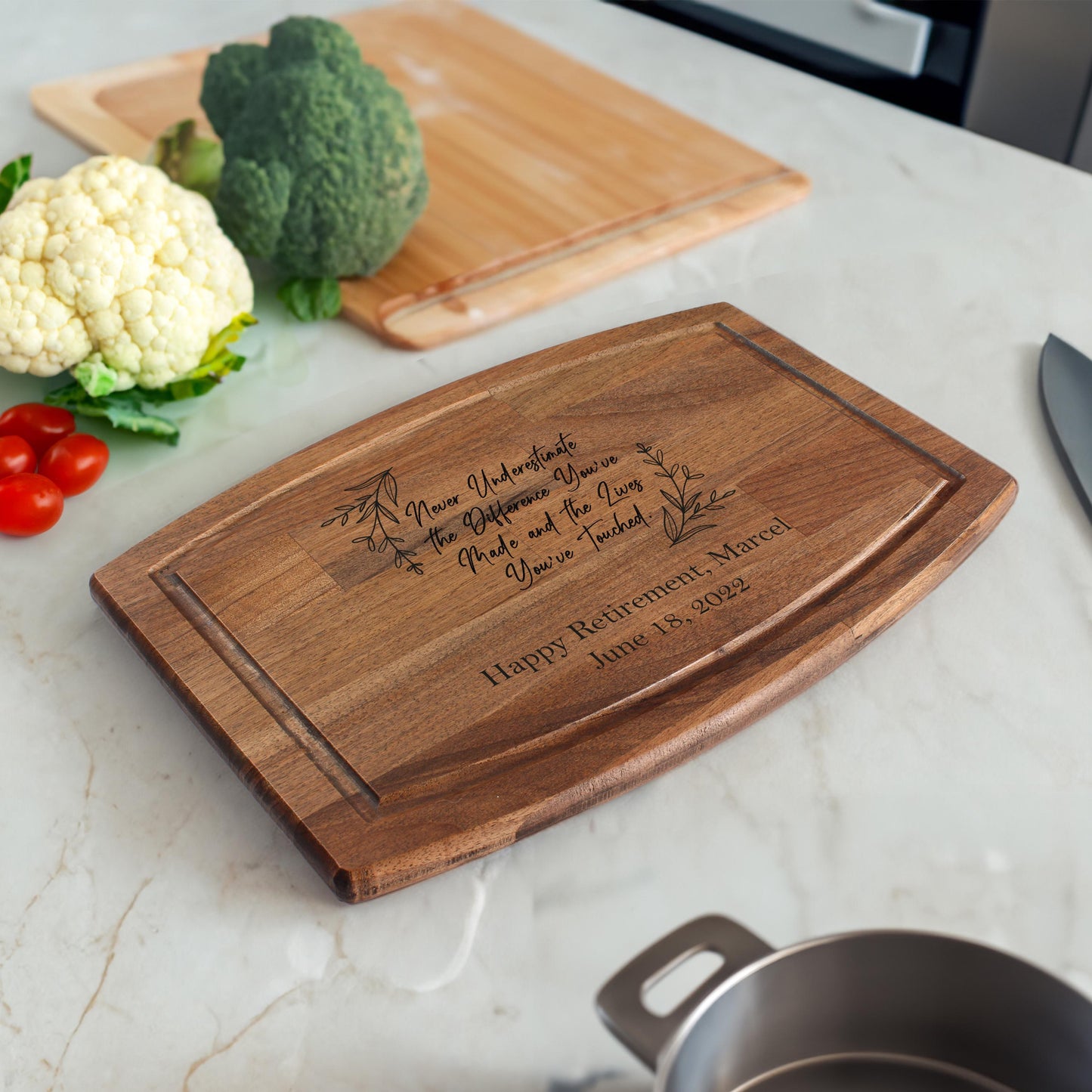 Retirement Cutting Board, Retirement Gift, Personalized Cutting Board, Christmas Gift, Gift for Retirement, Retirement Gift Ideas, Teacher