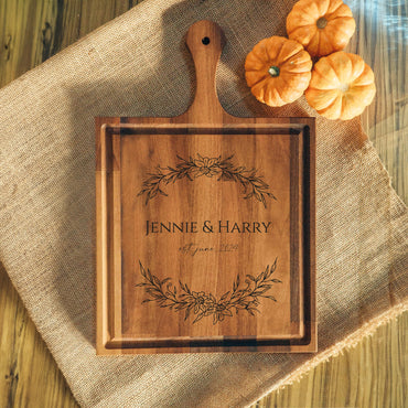 Custom Wedding Gift, Wedding Cutting Board, Personalized Cutting Board, Custom Cutting Board, Wedding Gift, Christmas Gift, Engagement Gift